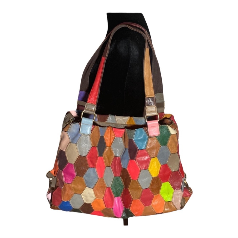 Boho Leather Shoulder Bag